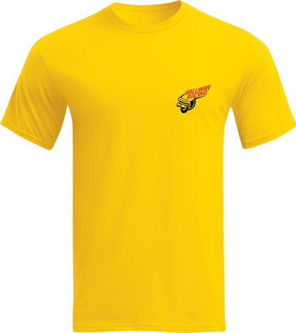 THOR Hallman Champ T-Shirt - Yellow, Small - Part No. 3030-22635 - Kelly Motorsports