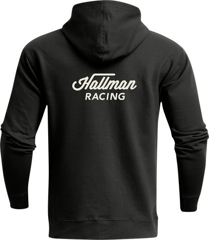 THOR Hallman Heritage Zip-Up Sweatshirt - Black - Small (Part No. 3050-6332) - Kelly Motorsports
