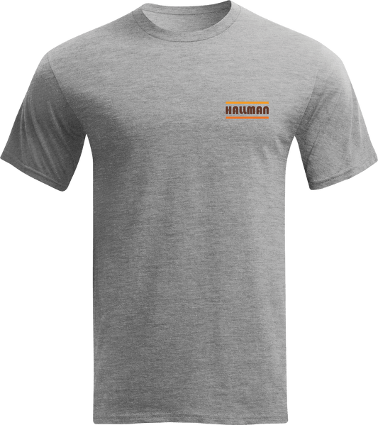 THOR Hallman Legacy Heather Graphite T-Shirt - Medium - Kelly Motorsports