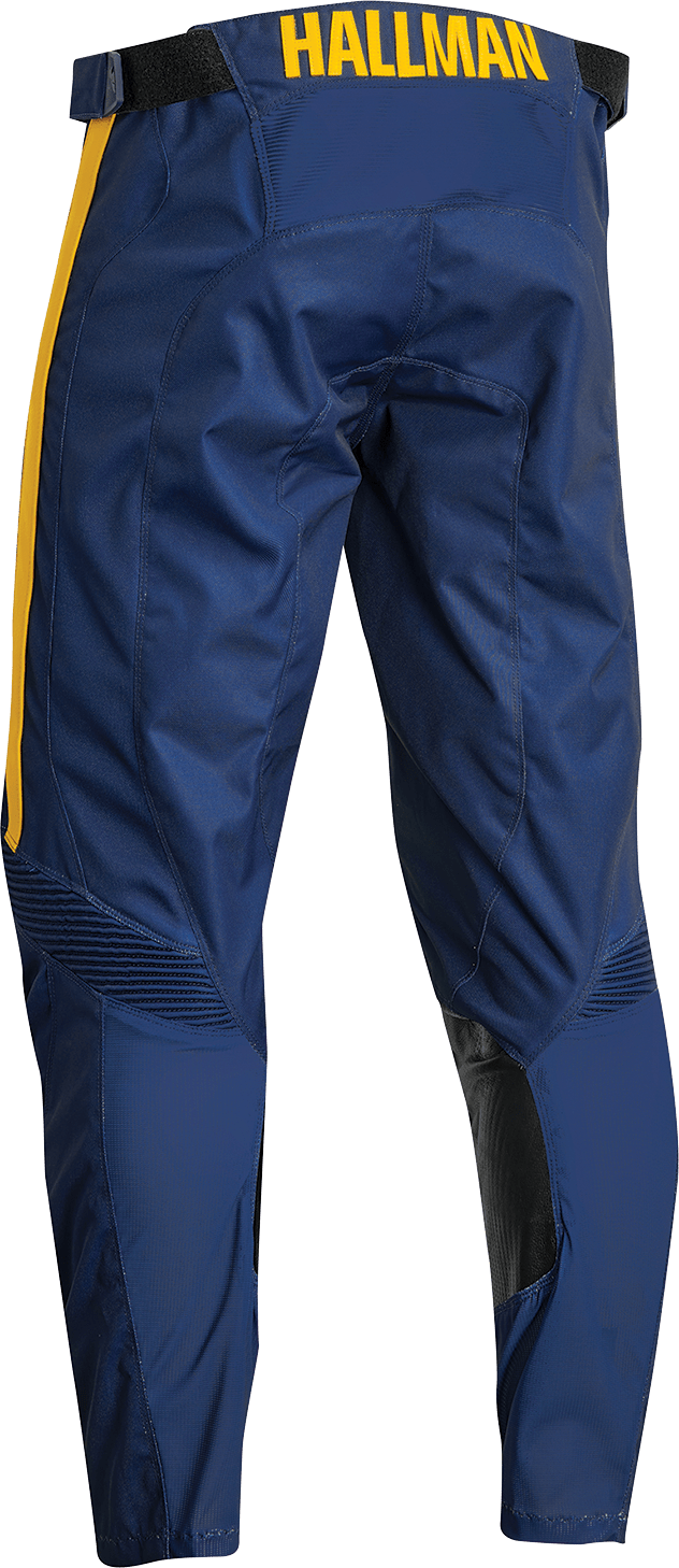 THOR Hallman Legend Pants - Navy, US Size 38 - Durable Motorcycle Riding Gear - Kelly Motorsports