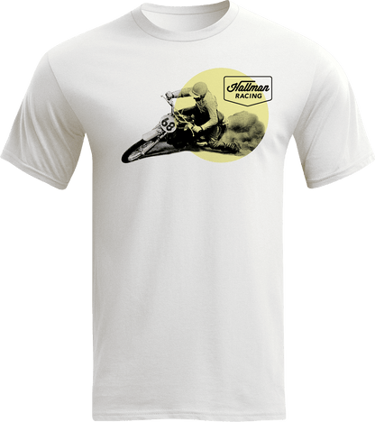 THOR Hallman Throwback T-Shirt - White - Medium - Part 3030-22686 - Kelly Motorsports
