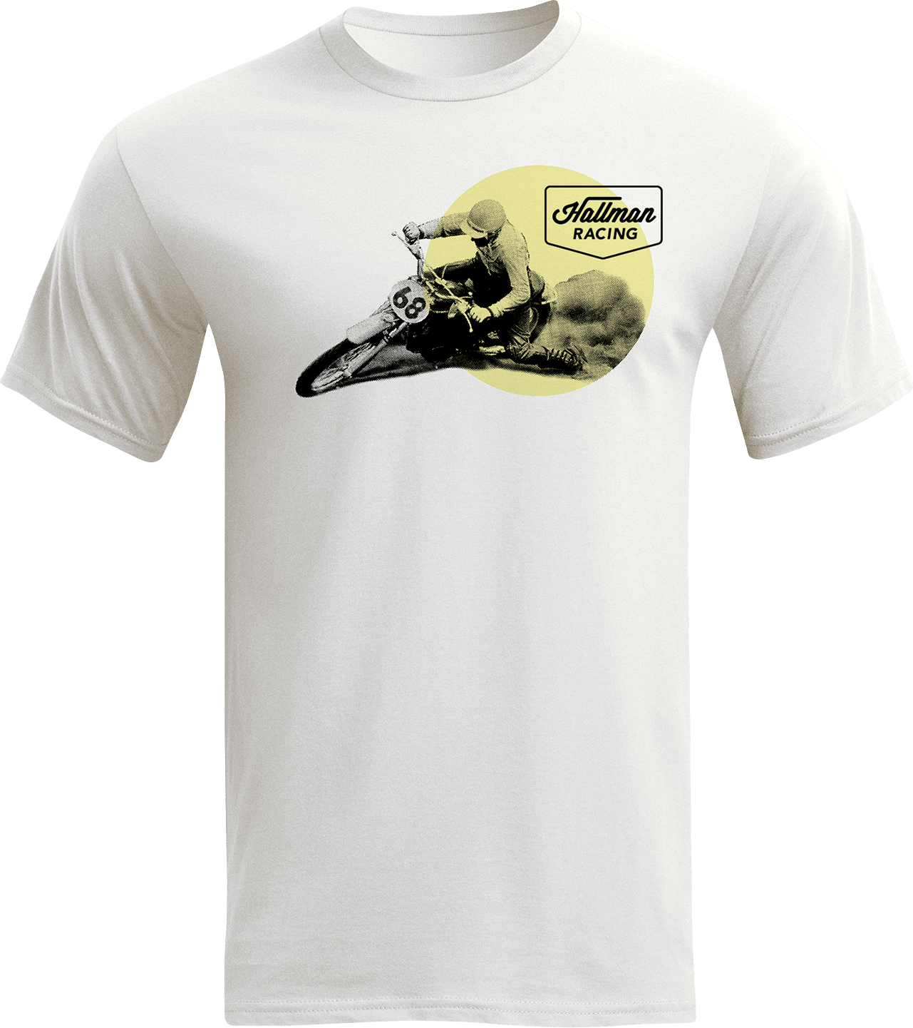 THOR Hallman Throwback T-Shirt - White, Small - Part 3030-22685 - Kelly Motorsports