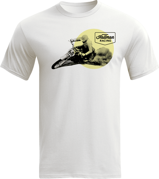 THOR Hallman Throwback T-Shirt - White, Small - Part 3030-22685 - Kelly Motorsports