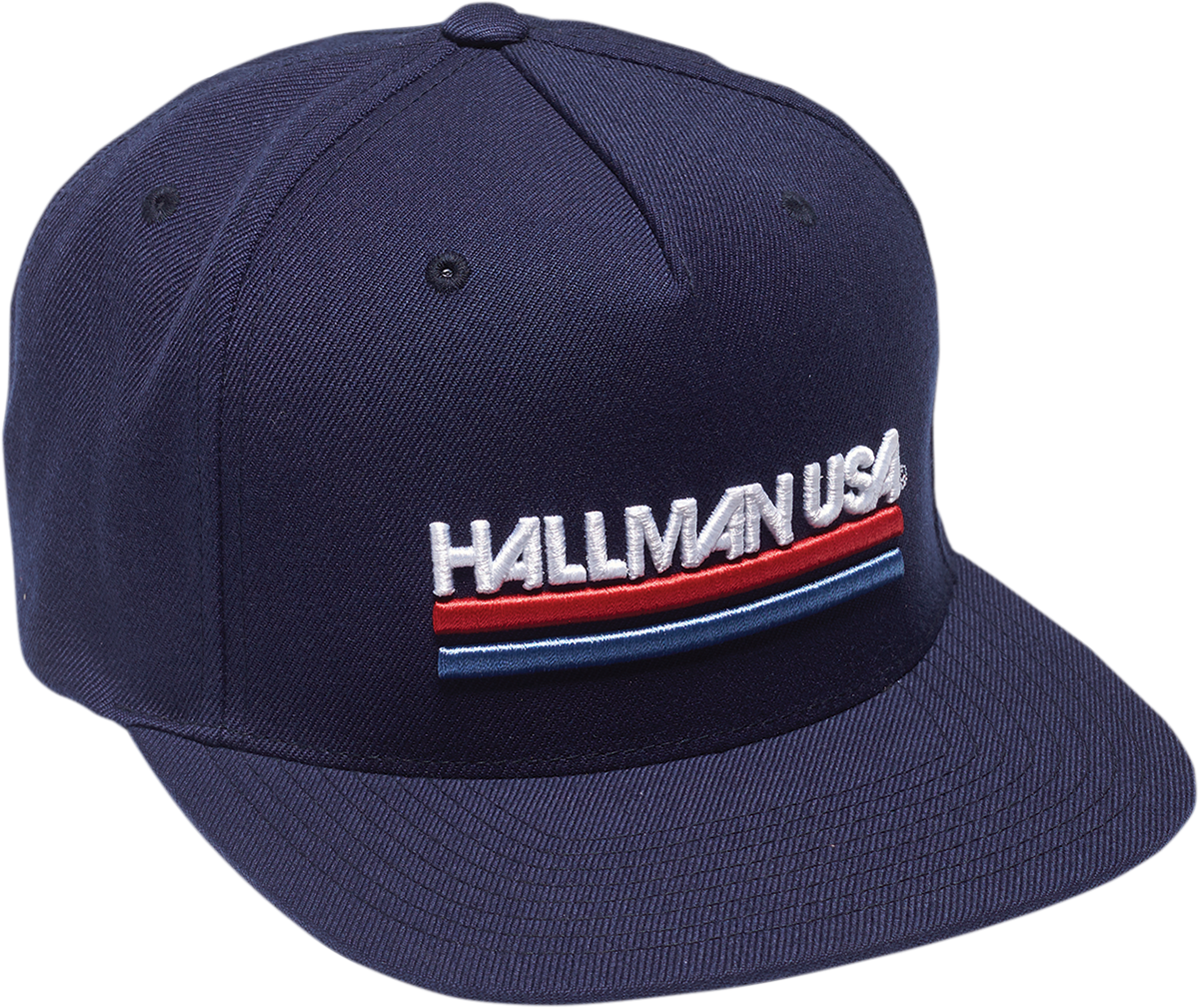 THOR Hallman USA Navy Hat - Part Number 2501 - 3675 - Kelly Motorsports