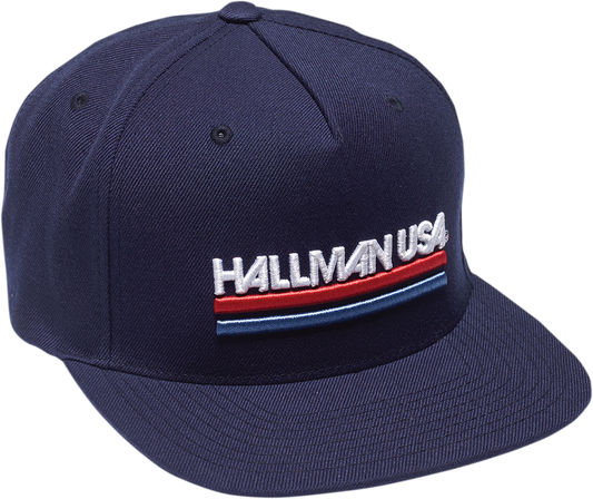 THOR Hallman USA Navy Hat - Part Number 2501 - 3675 - Kelly Motorsports