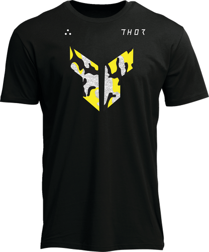 THOR Iconic T-Shirt in Toxic Black - 2XL, Part Number 3030-24524 - Kelly Motorsports