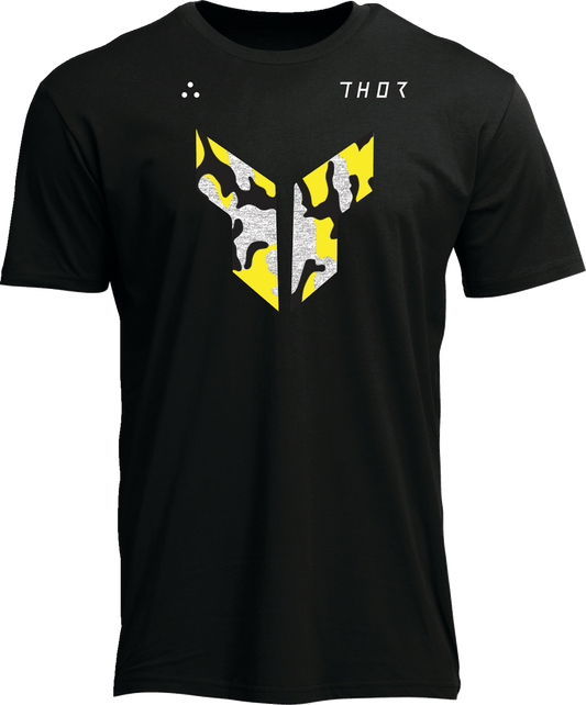 THOR Iconic T-Shirt in Toxic Black - 2XL, Part Number 3030-24524 - Kelly Motorsports