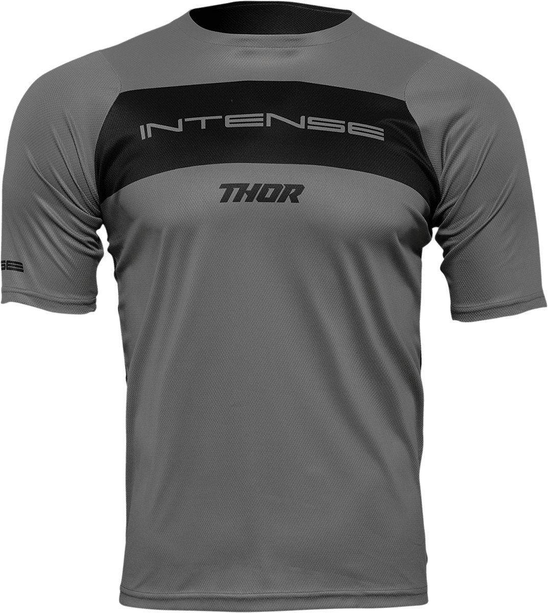 THOR Intense Assist Dart Short-Sleeve Jersey - Gray/Black, Medium, Part 5120-0158 - Kelly Motorsports