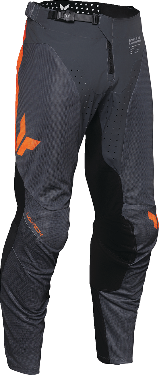 THOR Launchmode Air Raid Pants Charcoal/Black US 40 - Model 2901-12002 - Kelly Motorsports