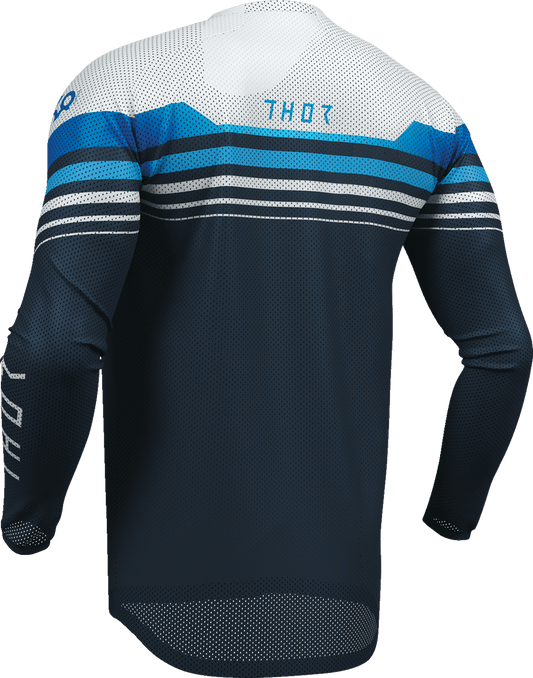 THOR Launchmode Air Raptor Jersey - Midnight/Gray 2XL - Part Number 2910-8440 - Kelly Motorsports