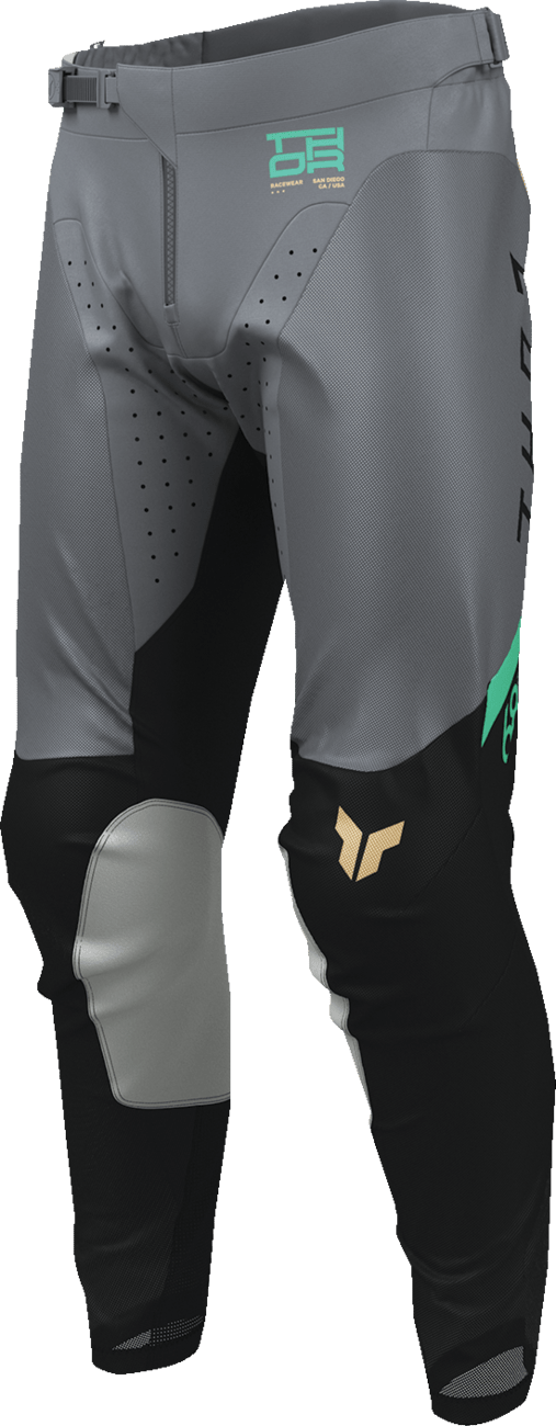 THOR Launchmode Air Raptor Pants - Black/Charcoal US 32 - Part Number 2901-12350 - Kelly Motorsports