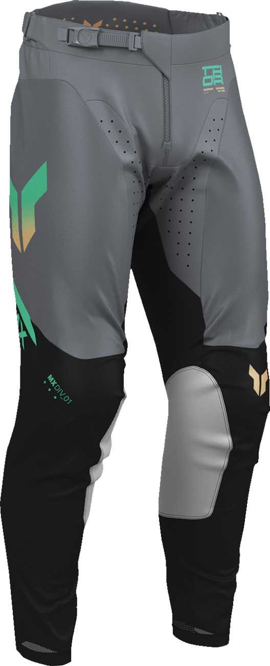 THOR Launchmode Air Raptor Pants - Black/Charcoal US 32 - Part Number 2901-12350 - Kelly Motorsports