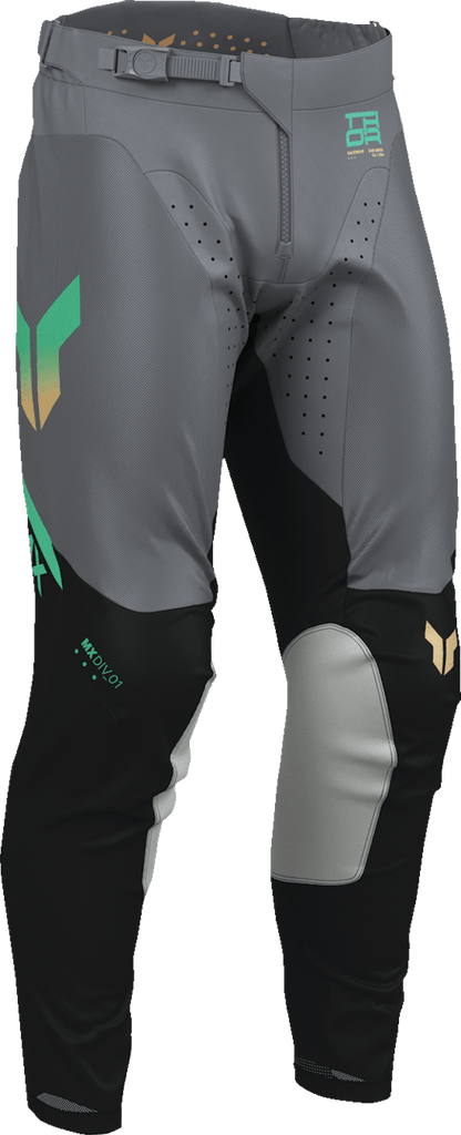 THOR Launchmode Air Raptor Pants – Black/Charcoal US 40, Part Number 2901-12354 - Kelly Motorsports
