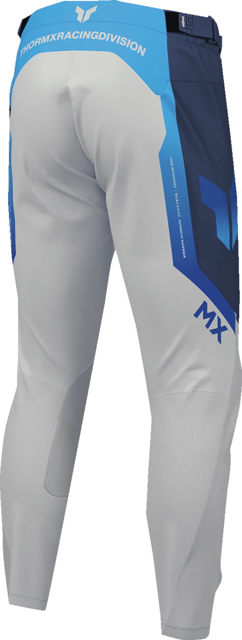 THOR Launchmode Air Raptor Pants - Midnight/Gray US 34 - Durable Motorcycle Riding Gear - Kelly Motorsports
