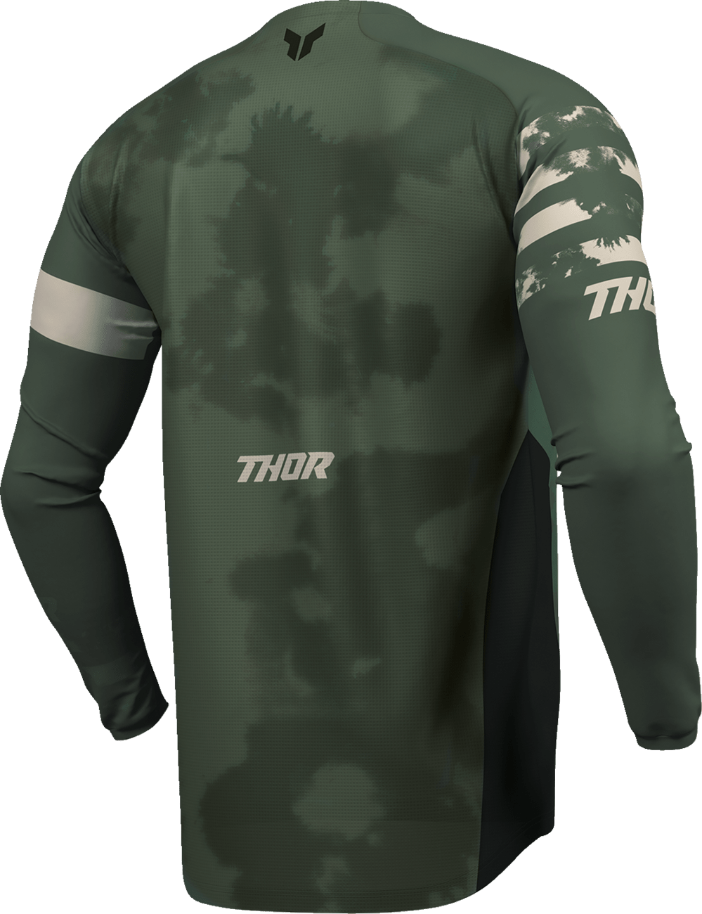 THOR Launchmode Bleach Jersey - Black/Camo, Part Number 2910-8395 - Kelly Motorsports