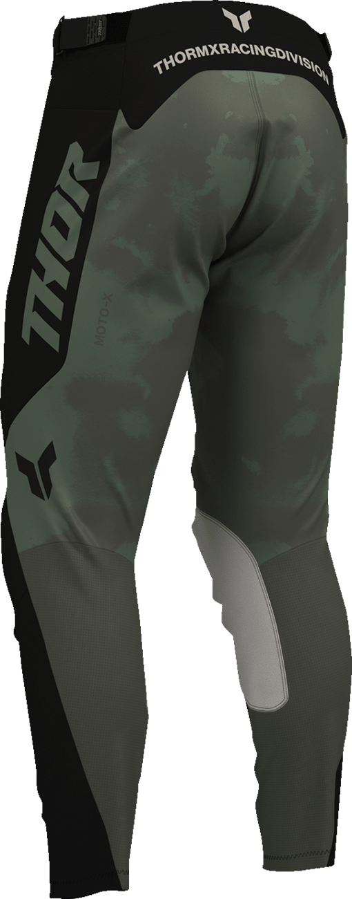 THOR Launchmode Bleach Pants - Black and Camo, US 30 (Part No. 2901-12331) - Kelly Motorsports