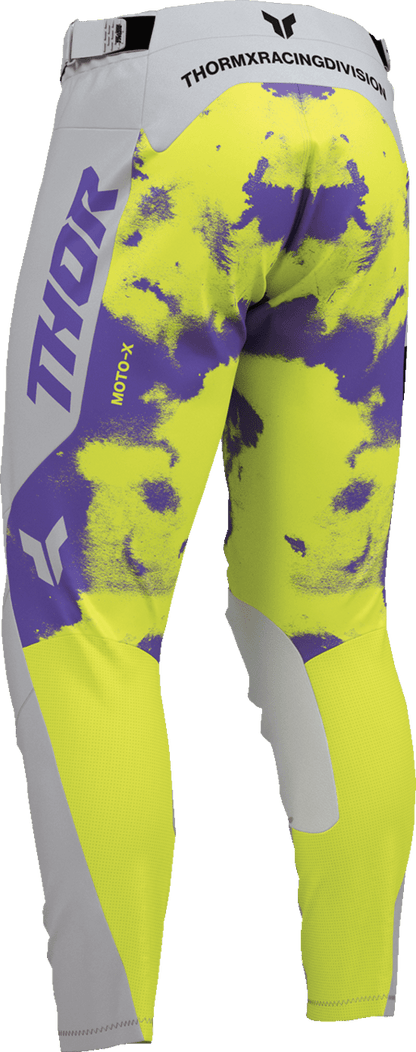 THOR Launchmode Bleach Pants - Gray/Acid US 44 by THOR Part 2901-12329 - Kelly Motorsports
