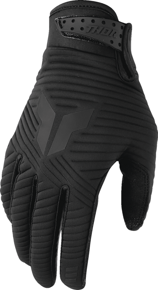 THOR Launchmode Cold Weather Gloves - Black, Small (Part Number 3330-8302) - Kelly Motorsports