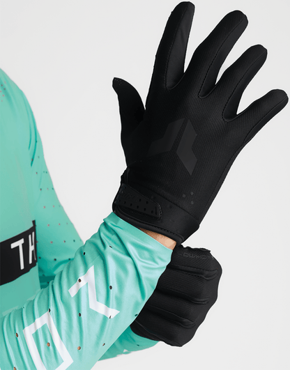 THOR Launchmode Gloves Black XS with Soft Clarino Palm and Touchscreen Compatibility - Kelly Motorsports