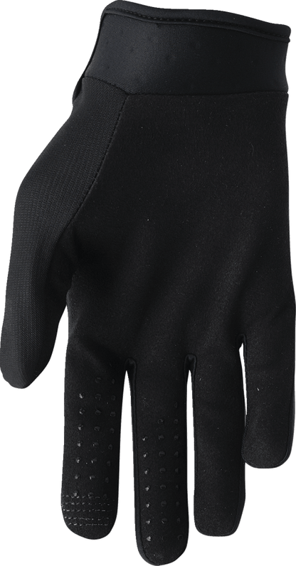 THOR Launchmode Gloves Black XS with Soft Clarino Palm and Touchscreen Compatibility - Kelly Motorsports