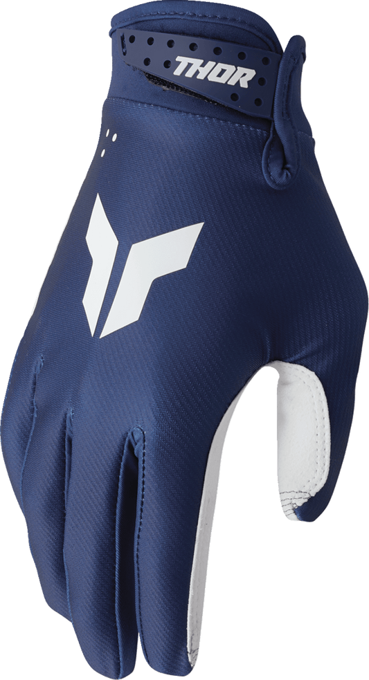 THOR Launchmode Gloves - Navy, Small - Part 3330-8201 - Kelly Motorsports