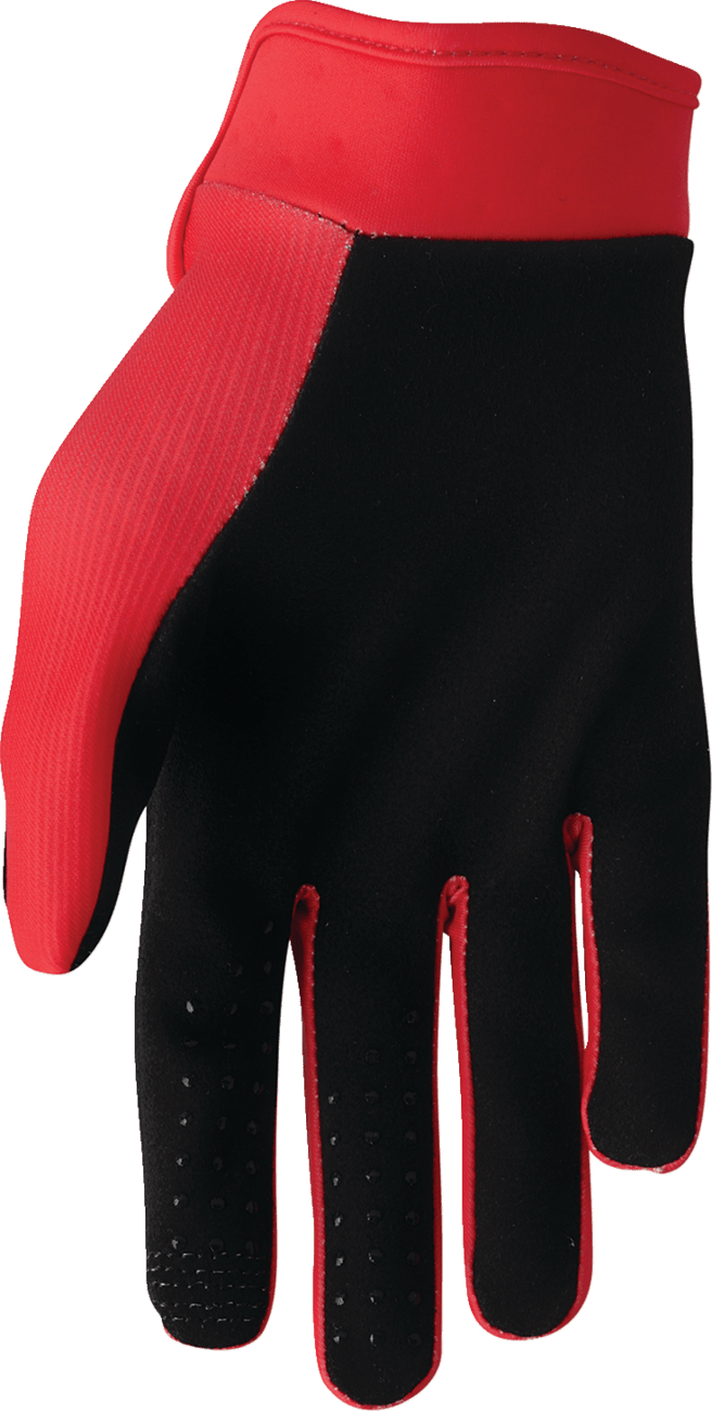 THOR Launchmode Gloves - Red, Medium - Part Number 3330-8214 - Kelly Motorsports