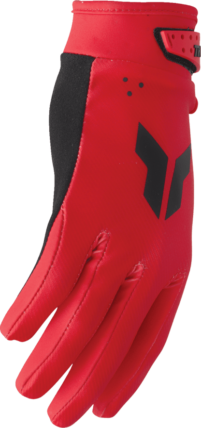 THOR Launchmode Gloves - Red, Size 2XL, Part Number 3330-8217 - Kelly Motorsports