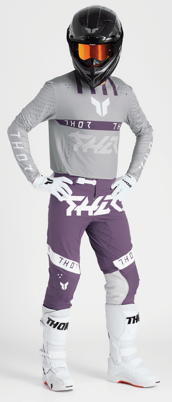 THOR Launchmode Gloves - White, Size XL - Model 3330-8228 - Kelly Motorsports