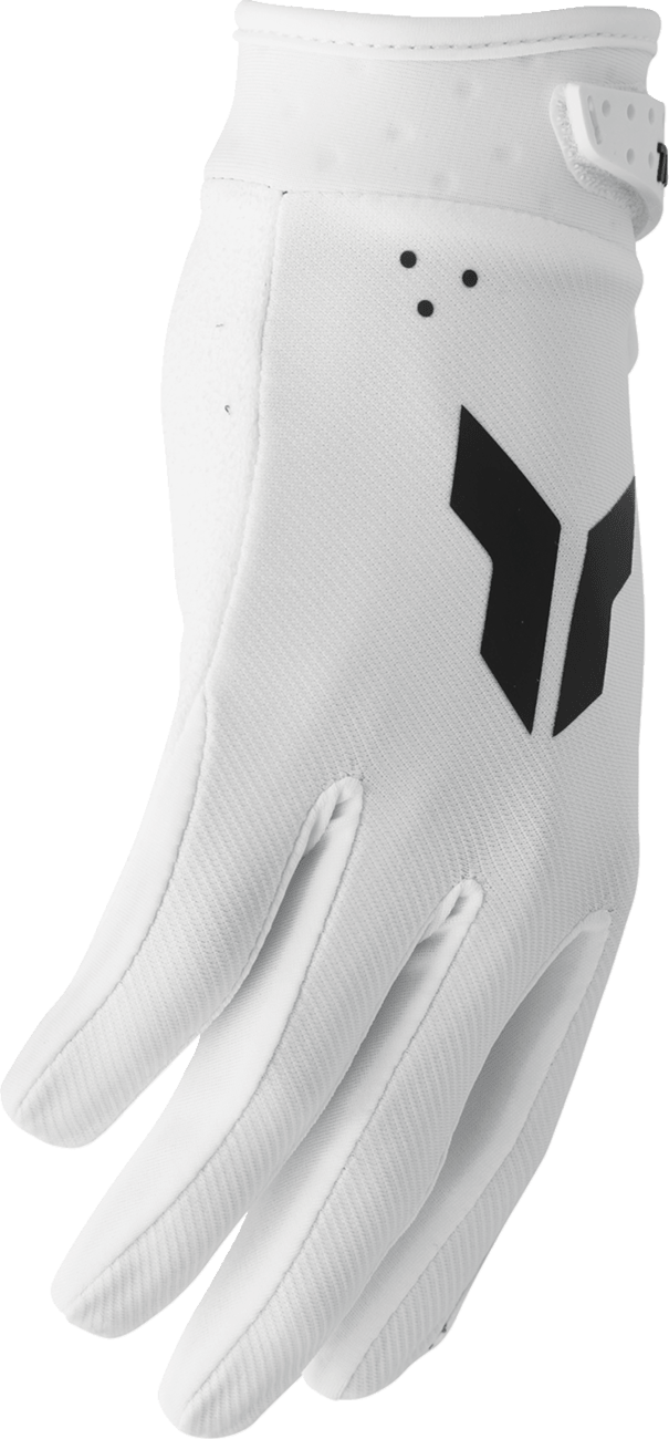 THOR Launchmode Gloves - White, Size XL - Model 3330-8228 - Kelly Motorsports