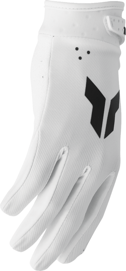 THOR Launchmode Gloves - White - Small (Part No. 3330-8225) - Kelly Motorsports