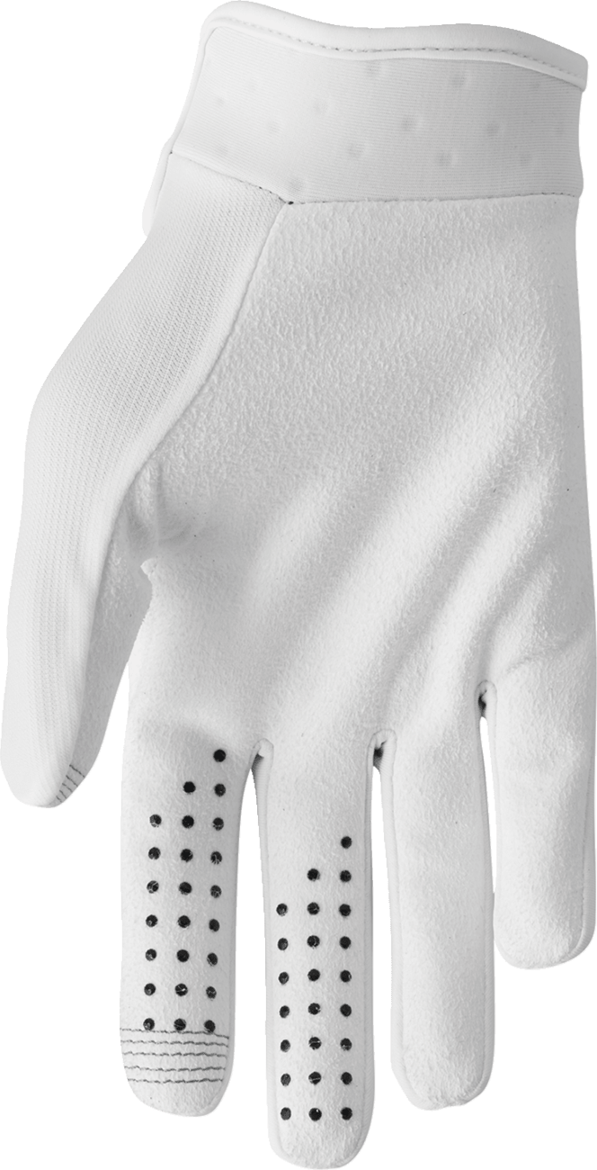 THOR Launchmode Gloves - White - Small (Part No. 3330-8225) - Kelly Motorsports