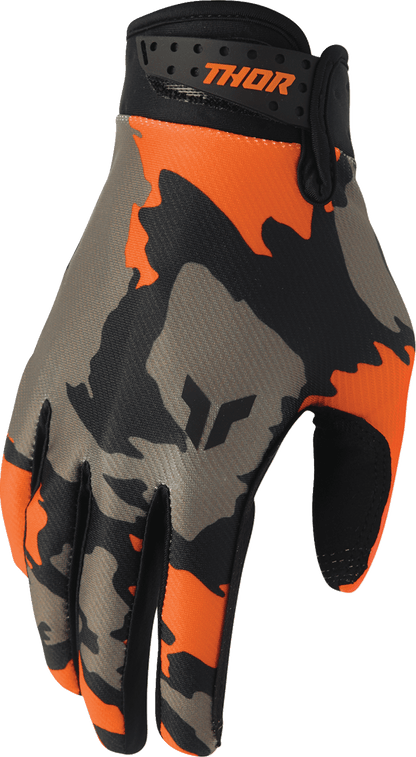 THOR Launchmode Hunter Gloves 2XL - Orange and Black, Model 3330-8527 - Kelly Motorsports