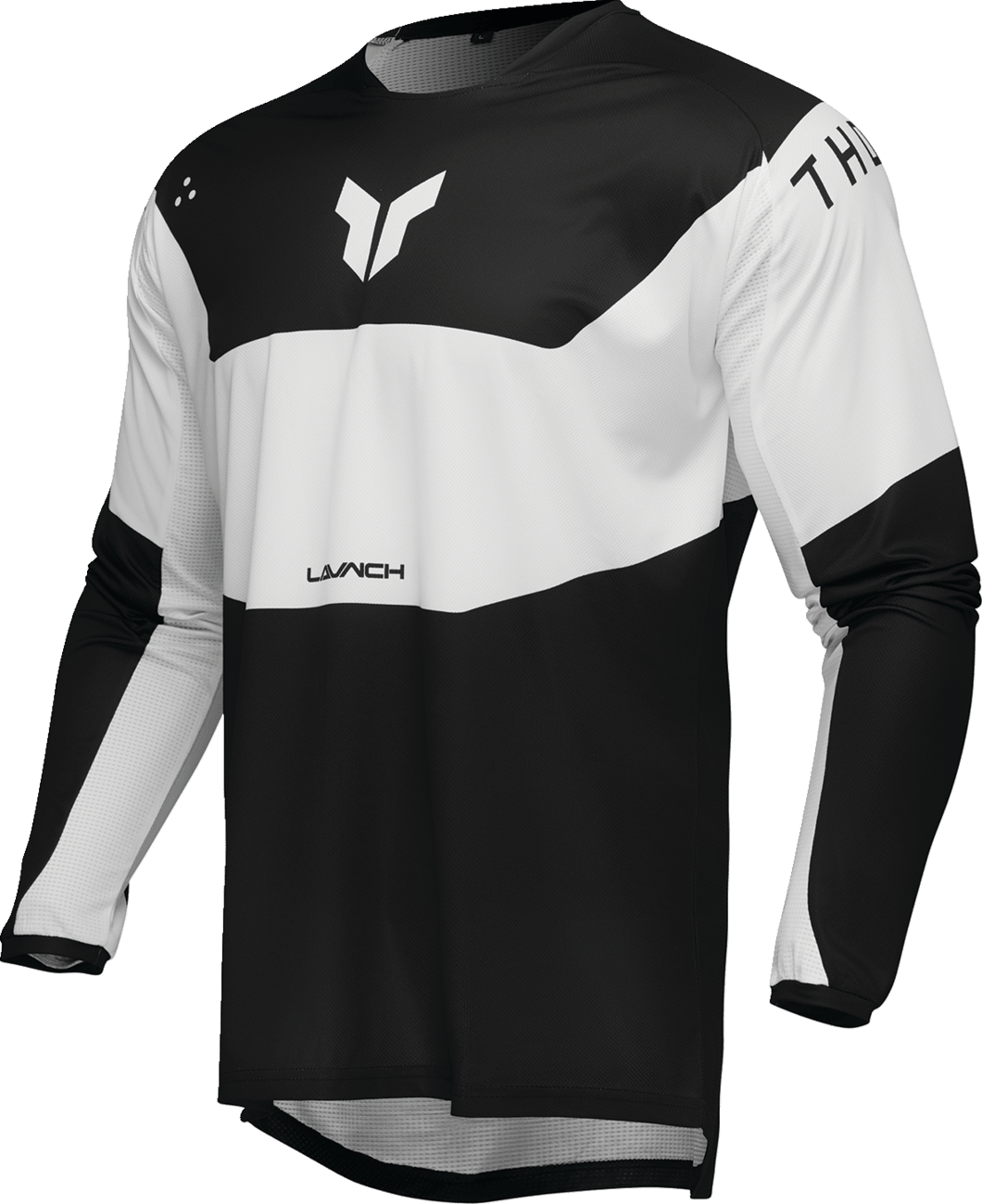 THOR Launchmode Storm Jersey - Black, Size Small - Part Number 2910-8225 - Kelly Motorsports