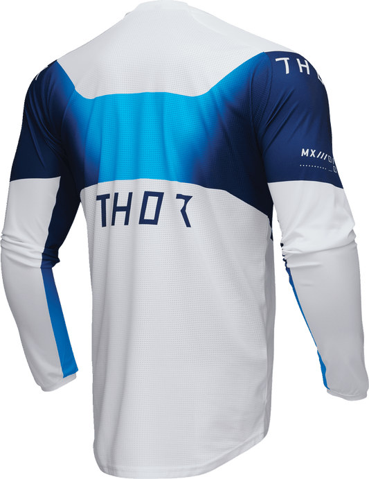 THOR Launchmode Storm Jersey - White - Small 2910-8231 - Kelly Motorsports