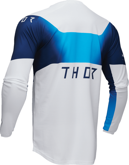 THOR Launchmode Storm Jersey - White - Small 2910-8231 - Kelly Motorsports