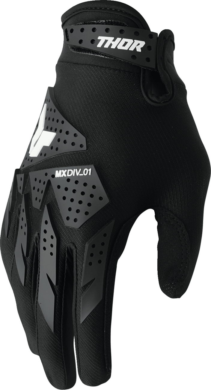 THOR Launchmode XP Gloves 2XL - Black (Part Number 3330-8150) - Kelly Motorsports