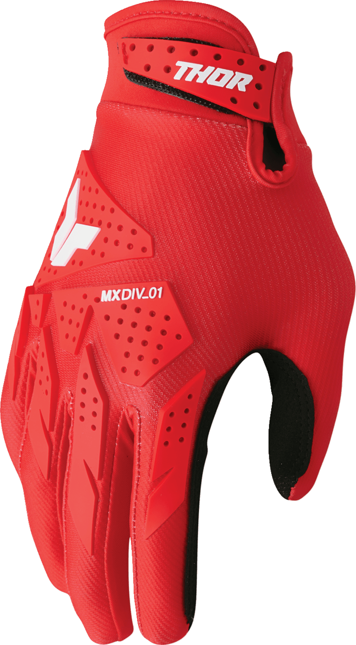 THOR Launchmode XP Gloves 2XL by THOR - Red, Model 3330-8166 - Kelly Motorsports