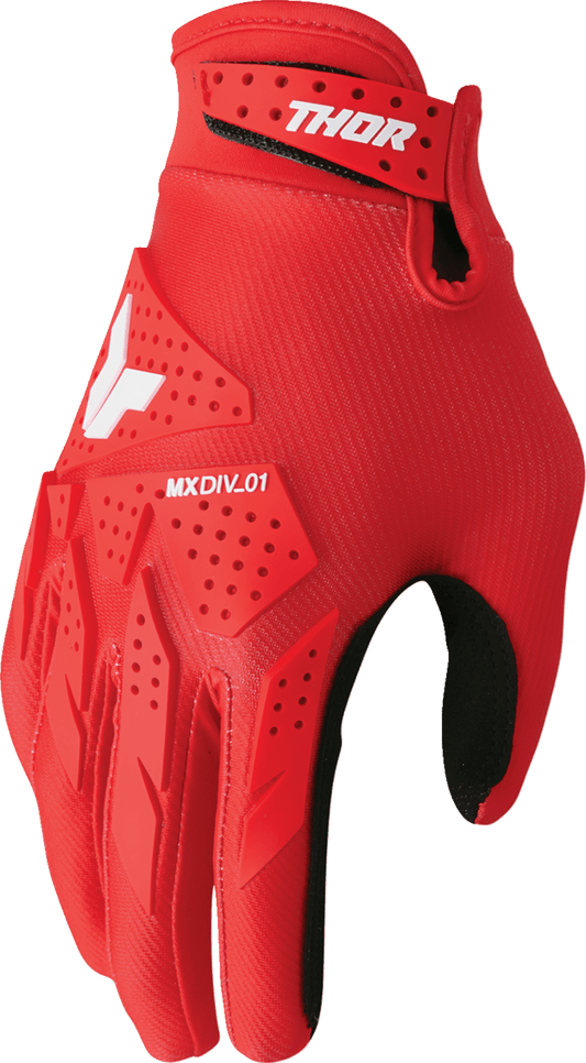 THOR Launchmode XP Gloves 2XL by THOR - Red, Model 3330-8166 - Kelly Motorsports