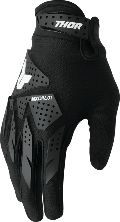 THOR Launchmode XP Gloves - Black, 4XL, Part Number 3330-8152 - Kelly Motorsports