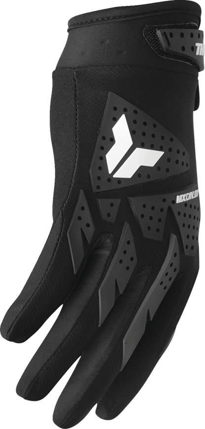 THOR Launchmode XP Gloves Black XS (Part Number 3330-8145) - Kelly Motorsports