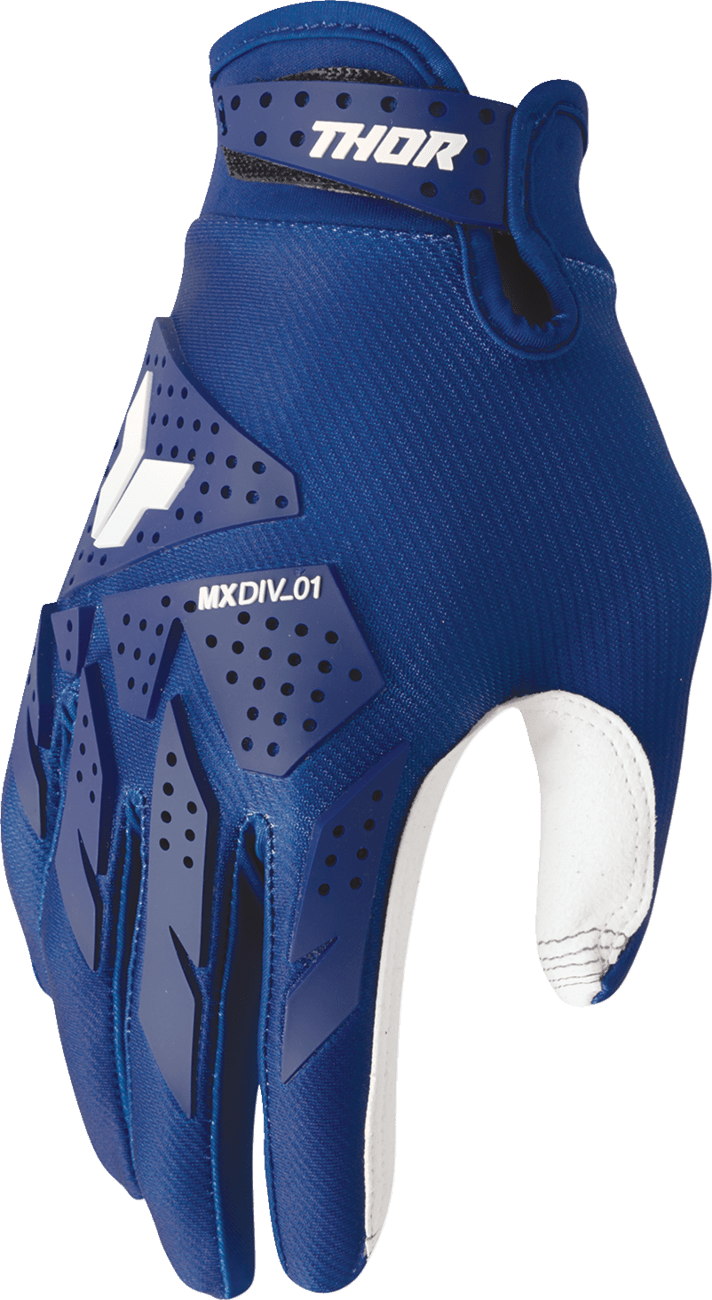 THOR Launchmode XP Gloves - Navy - Kelly Motorsports