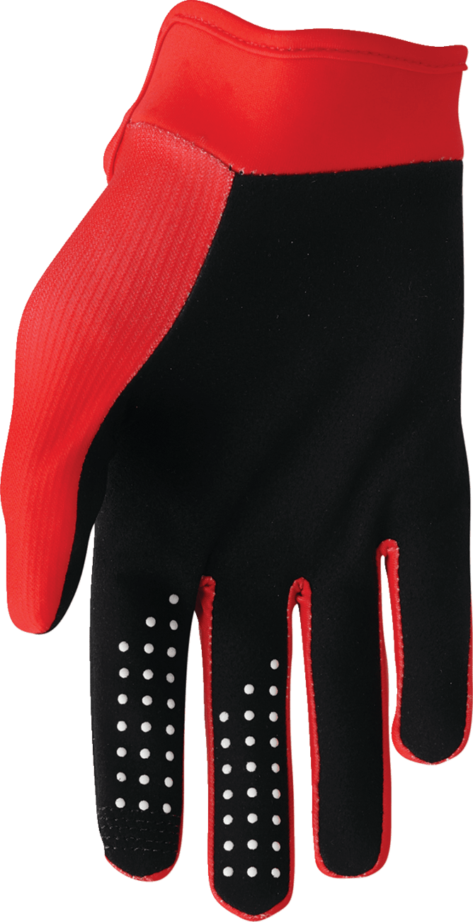 THOR Launchmode XP Gloves - Red, Medium (Part Number 3330-8163) - Kelly Motorsports