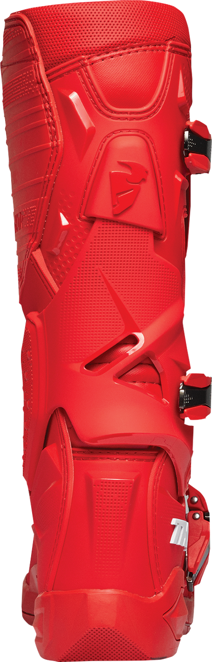 THOR Radial Boots Size 14 - Red, Model 3410 - 2743 - Kelly Motorsports