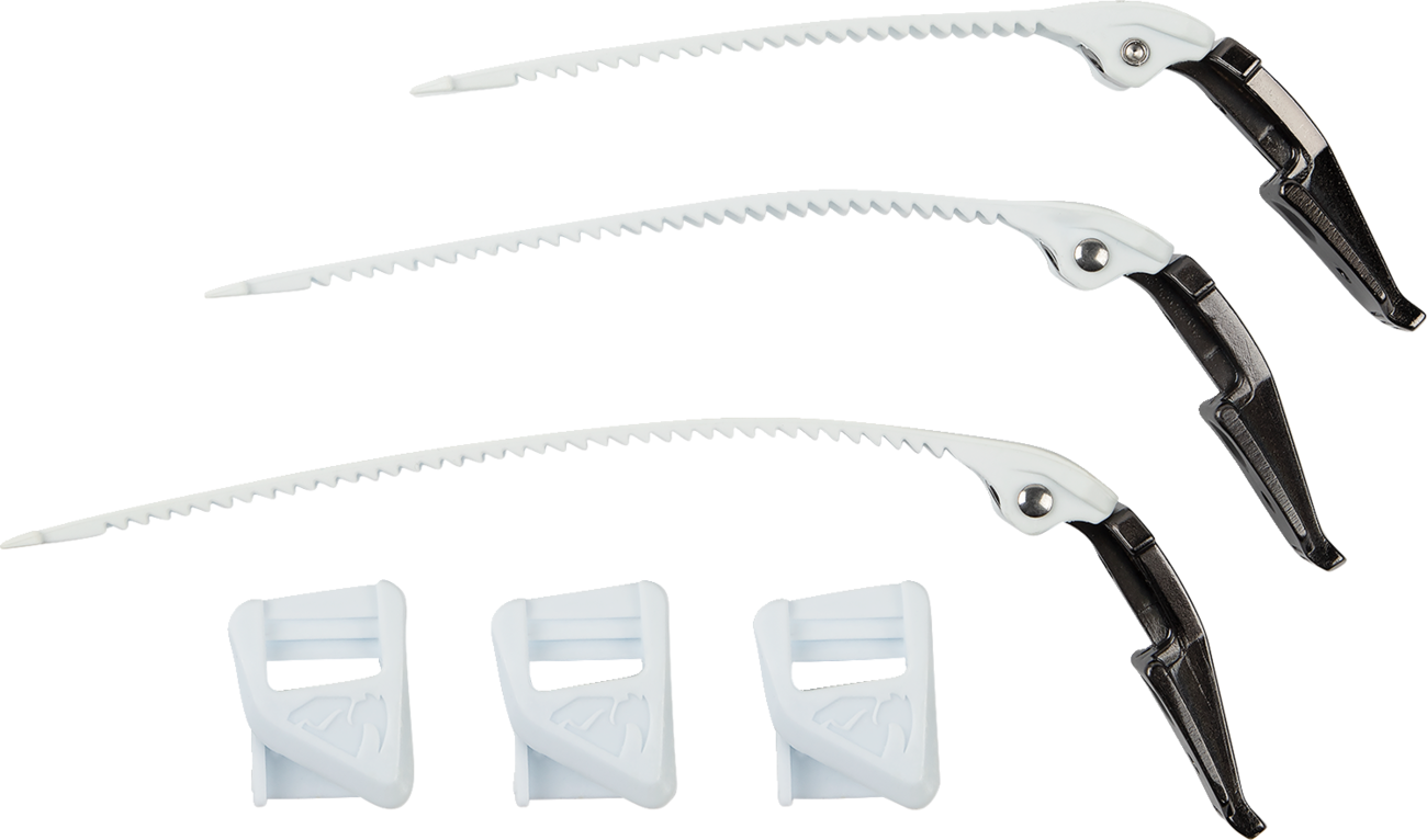 THOR Radial Strap Kit - Right - White 3430 - 1051 - Kelly Motorsports