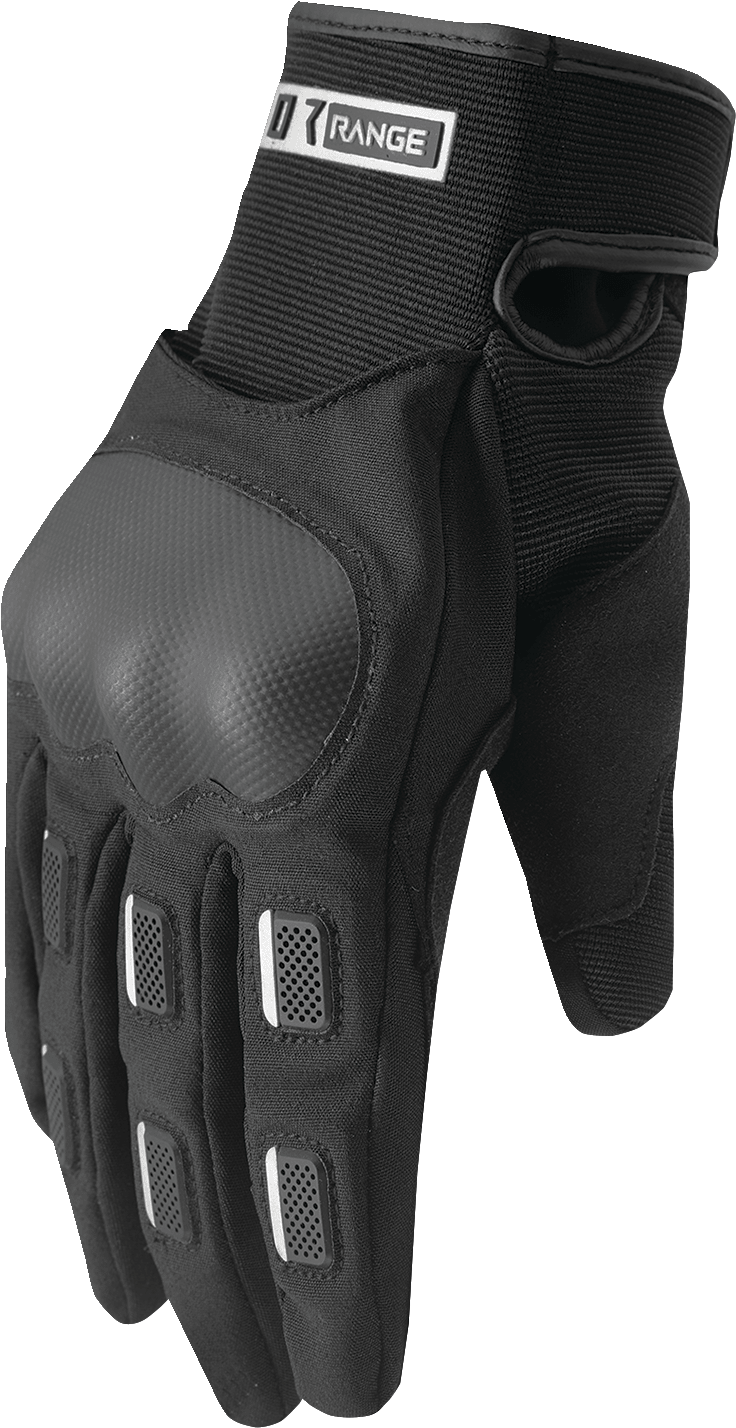 THOR Range Gloves Black Small 3330-7609 – Waterproof and Insulated Motorcycle Gloves - Kelly Motorsports