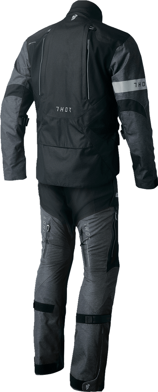 THOR Range Jersey in Black/Heather Gray – Model 2910-7479, XL - Kelly Motorsports
