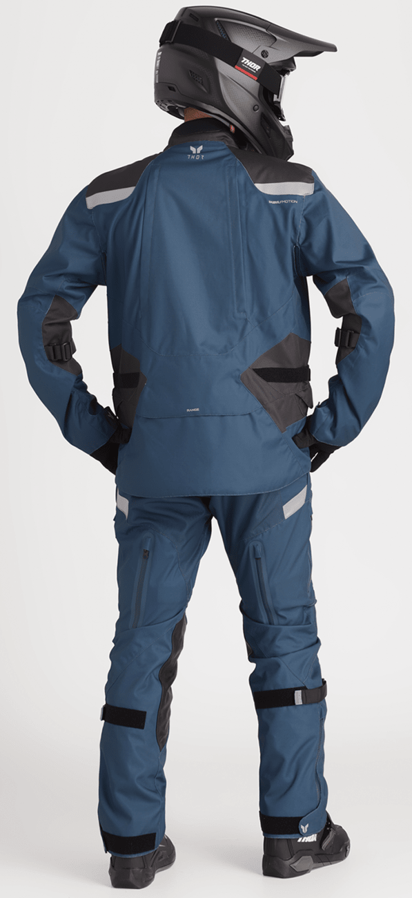 THOR Range Pants Waterproof, Breathable, Vented, Knee & Hip Pads - Kelly Motorsports