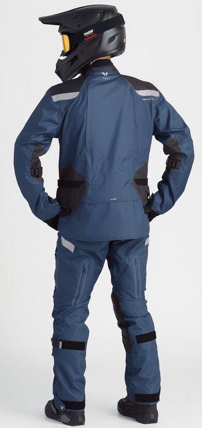 THOR Range Pants Waterproof, Breathable, Vented, Knee & Hip Pads - Kelly Motorsports