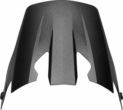THOR Reflex Sport Carbon Visor - Stealth Black (Part No. 0132-1829) - Kelly Motorsports