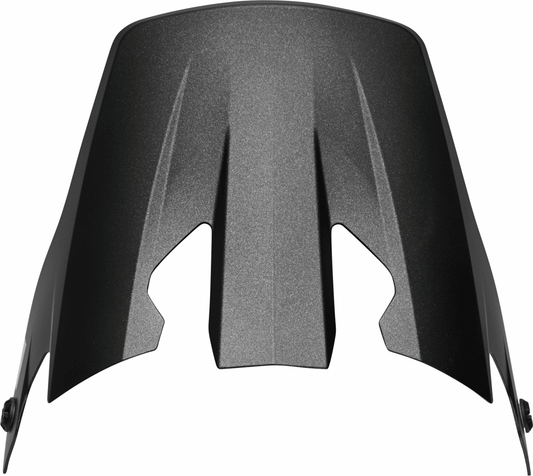THOR Reflex Sport Carbon Visor - Stealth Black (Part No. 0132-1829) - Kelly Motorsports
